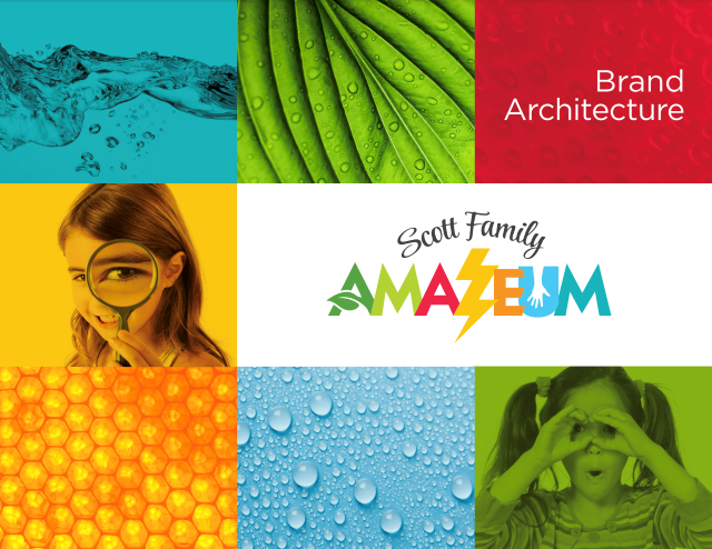 Amazeum Brand Architecture Checkerboard Artwork